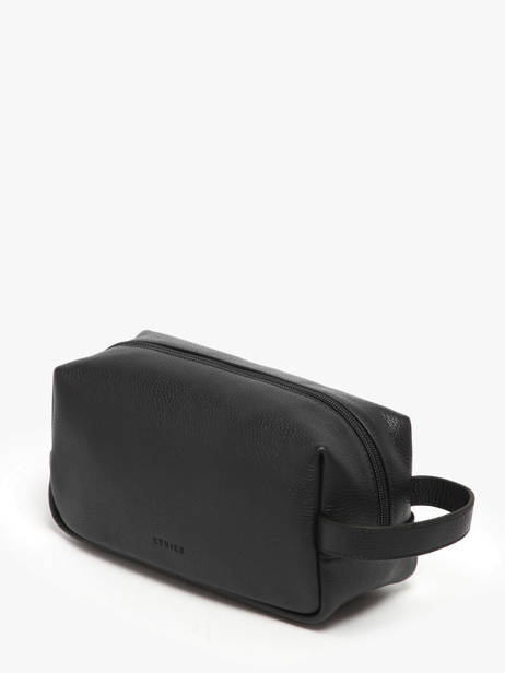 Toiletzak Flandres Leder Etrier Zwart flandres EFLA920M ander zicht 2