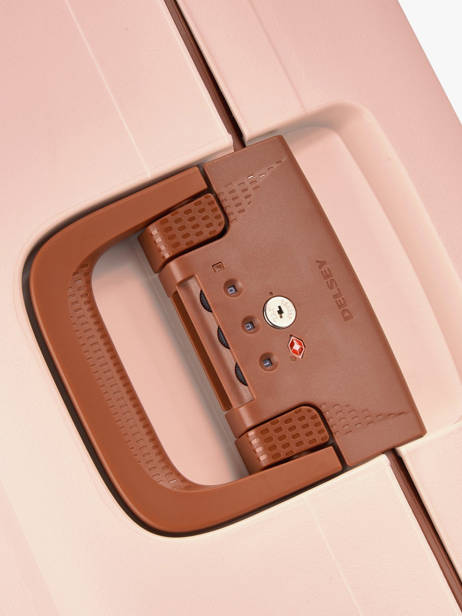 Harde Reiskoffer Moncey Delsey Roze moncey ROYALMOJ ander zicht 1