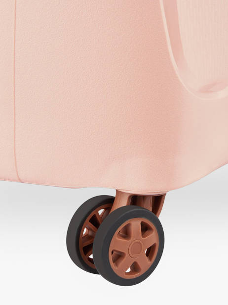 Harde Reiskoffer Moncey Delsey Roze moncey ROYALMOJ ander zicht 2