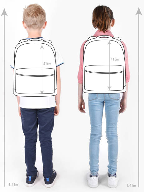 Rugzak 2 Compartimenten Tann's Veelkleurig les fantaisies f 63265 ander zicht 1