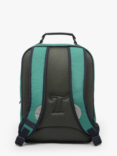 Rugzak 2 Compartimenten Tann's Groen les fantaisies g 74126 ander zicht 3