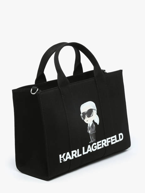 Handtassen K Ikon Karl lagerfeld Zwart k ikon A2W50047 ander zicht 2