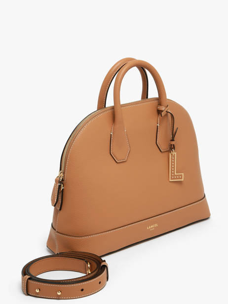 Handtassen Belleville Leder Lancel Bruin belleville A13736 ander zicht 2
