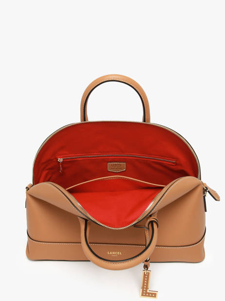 Handtassen Belleville Leder Lancel Bruin belleville A13736 ander zicht 3