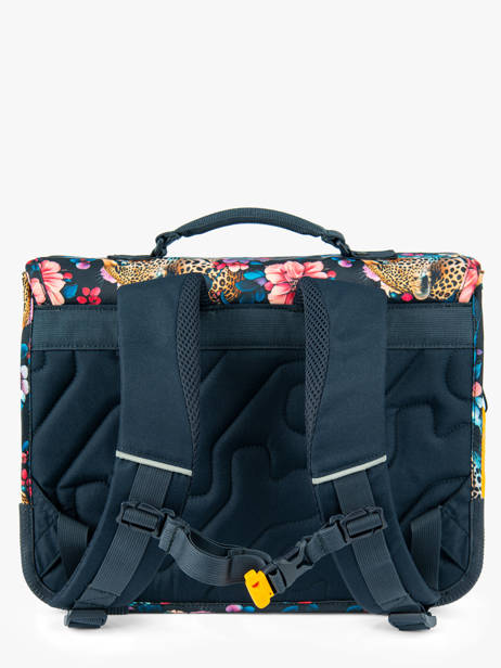 Boekentas 2 Compartimenten Stones and bones Veelkleurig girls G ander zicht 4