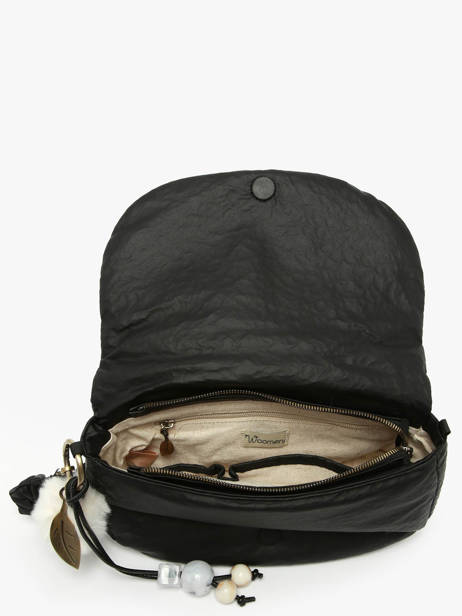 Cross Body Tas M Alizier Woomen Zwart alizier WALI04 ander zicht 3