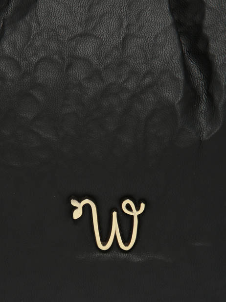 Cross Body Tas M Alizier Woomen Zwart alizier WALI04 ander zicht 5