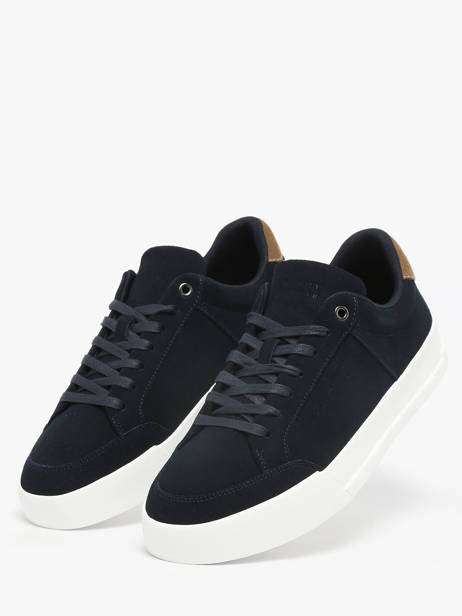 Sneakers Uit Leder Tommy hilfiger Blauw men 5517DW5 ander zicht 3