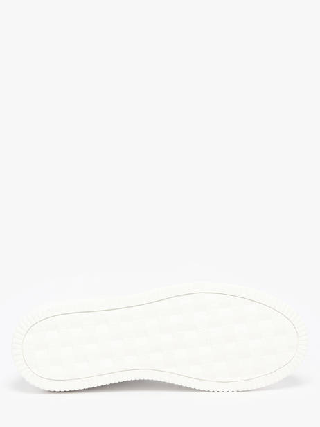 Sneakers Uit Leder Calvin klein jeans Wit men YM01296 ander zicht 5