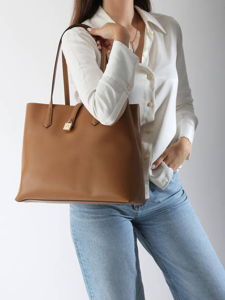 Schoudertas K Autograph Leder Karl lagerfeld Bruin k autograph A3W30150 ander zicht 1