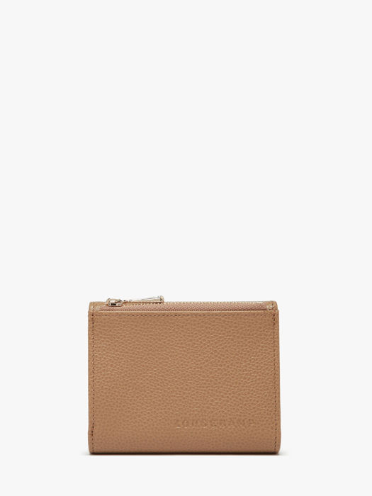Longchamp Le foulonné Portefeuille Beige
