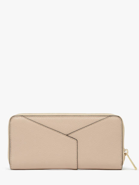 Portefeuille Enveloppe Leder Lancel Beige enveloppe A13711 ander zicht 2