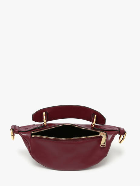 Cross Body Tas Xs Origami Leder Lancel Violet origami A12526 ander zicht 3