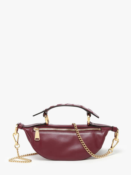 Cross Body Tas Xs Origami Leder Lancel Violet origami A12526 ander zicht 4