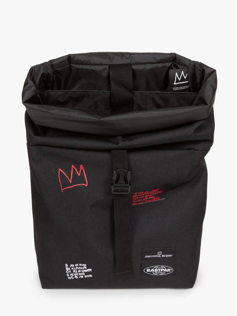 Rugzak Eastpak Zwart eastpak x basquiat A5BGFBAS ander zicht 2