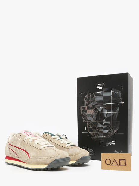 Sneakers Easy Rider Squid Game Uit Leder Puma Wit men 40364301 ander zicht 4