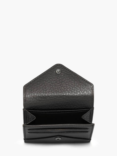 Portemonnee Leder Yves renard Zwart enveloppe 29250 ander zicht 1