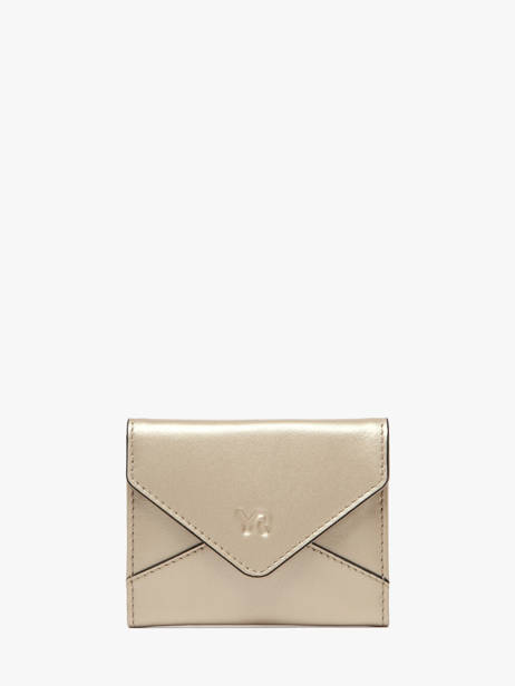 Portemonnee Leder Yves renard Goud enveloppe 29250