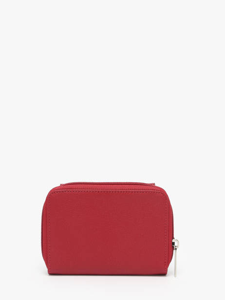 Portefeuille Maya Leder Lancaster Rood maya 3 ander zicht 2