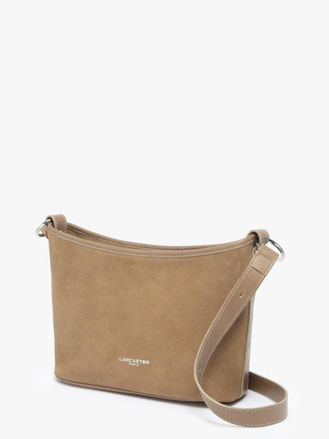 Cross Body Tas Suede Leder Lancaster Beige suede 80 ander zicht 2