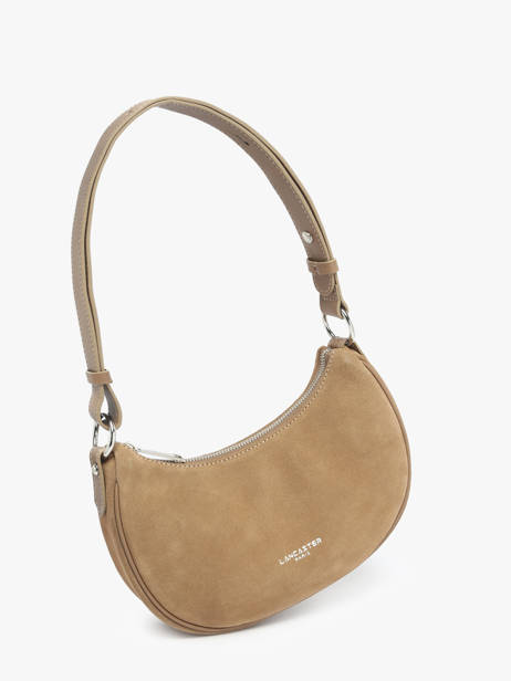 Cross Body Tas Suede Leder Lancaster Beige suede 81 ander zicht 2