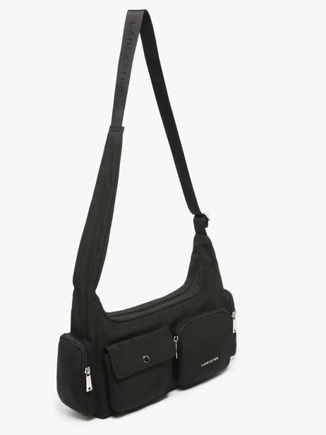 Cross Body Tas Basic Pocket Lancaster Zwart basic pocket 92 ander zicht 2