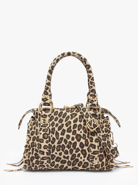 Cross Body Tas Velvet Leopardo Leder Milano Veelkleurig velvet leopardo VL24093 ander zicht 4