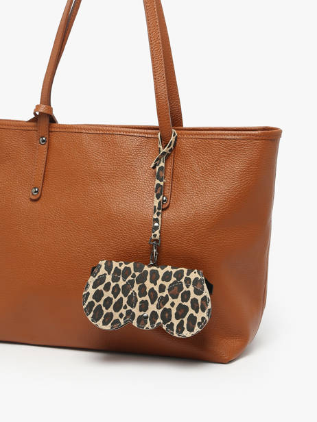 Brilhouder Velvet Leopardo Leder Milano Veelkleurig velvet leopardo VL25069 ander zicht 1