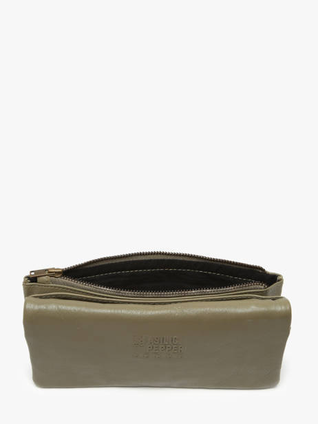 Portefeuille Cow Leder Basilic pepper Groen cow BCOW96 ander zicht 2