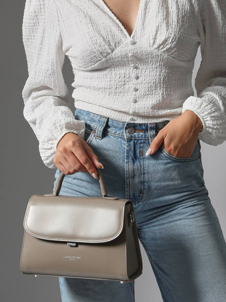 Cross Body Tas M Suave Leder Lancaster Grijs suave even 17 ander zicht 1