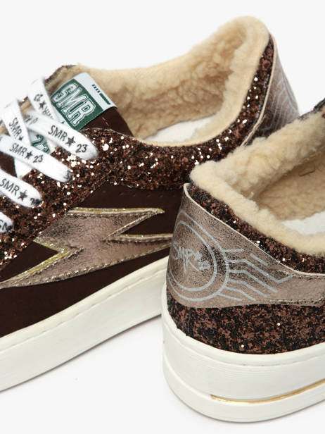 Sneakers Noubar Uit Leder Semerdjian Bruin women NOUBAR ander zicht 3