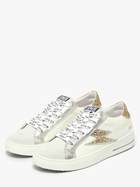 Sneakers Maya Uit Leder Semerdjian Wit women MAYA ander zicht 2