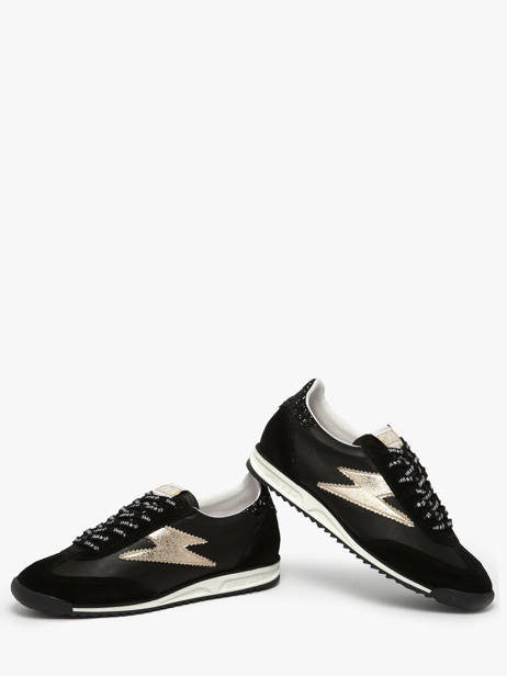Sneakers Joyce Uit Leder Semerdjian Zwart women JOYCE ander zicht 3