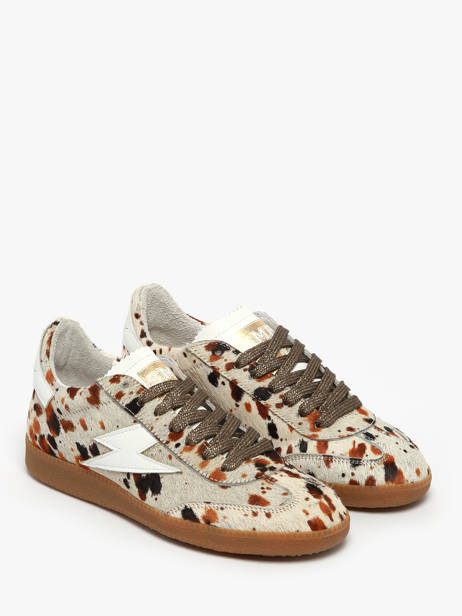 Sneakers Aslan Uit Leder Semerdjian Veelkleurig women ASLAN ander zicht 2