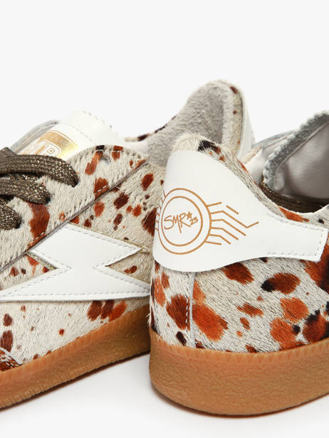 Sneakers Aslan Uit Leder Semerdjian Veelkleurig women ASLAN ander zicht 3