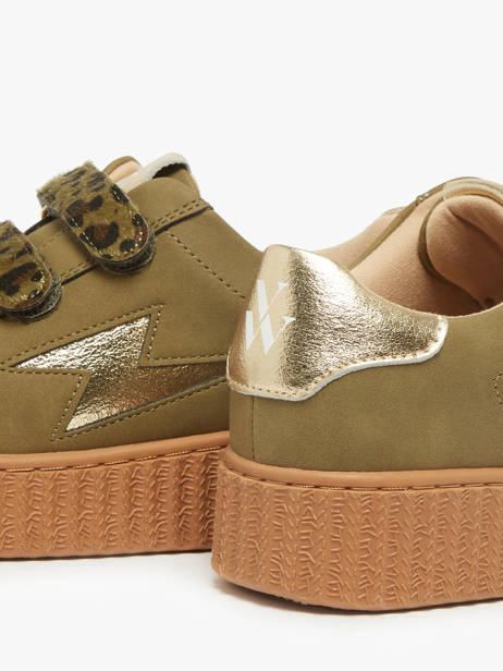 Sneakers Aby Vanessa wu Groen women BK2714NR ander zicht 3