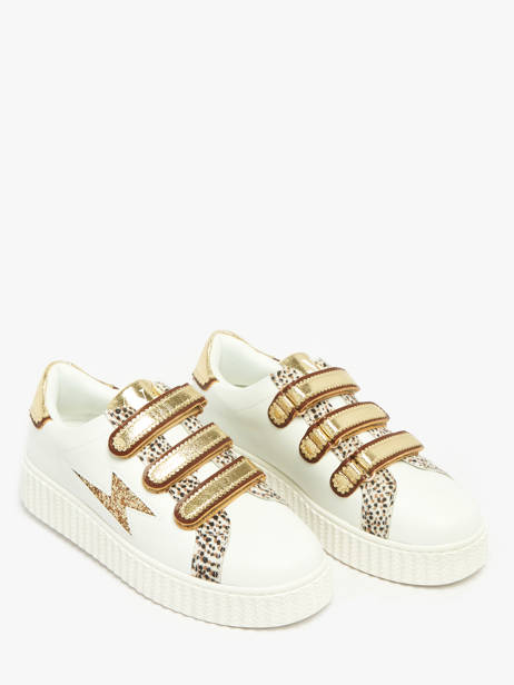 Sneakers Xenia Vanessa wu Wit women BK2803OR ander zicht 2