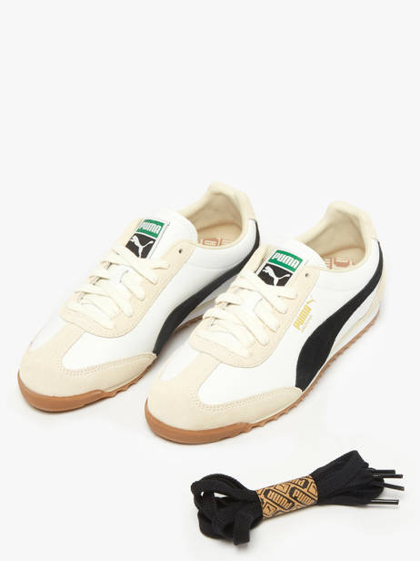 Sneakers Arizona Retro Uit Leder Puma Wit women 40235302 ander zicht 2
