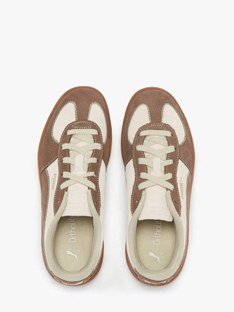 Sneakers Palermo Wine Club Uit Leder Puma Bruin women 40334901 ander zicht 4
