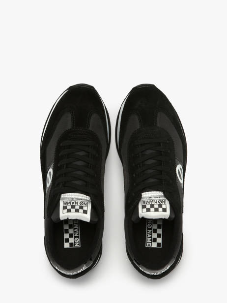 Sneakers Met Platformzool Flex M Jogger Uit Leder No name Zwart women IMN60415 ander zicht 4