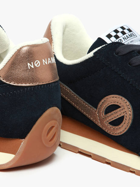 Sneakers City Run Jogger Uit Leder No name Blauw women HRVS04B9 ander zicht 3