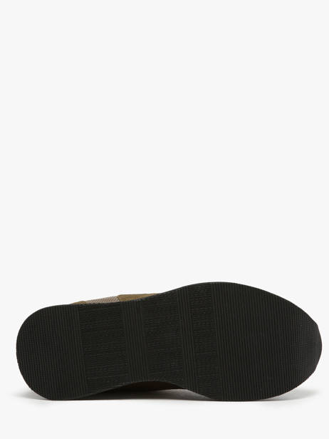 Sneakers Met Platformzool Flex M Jogger Uit Leder No name Groen women IMKNITAY ander zicht 5