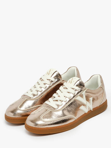 Sneakers Sarah Vanessa wu Wit women BK2805OR ander zicht 2