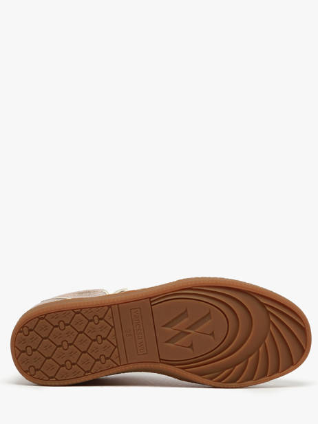 Sneakers Sarah Vanessa wu Wit women BK2805OR ander zicht 5