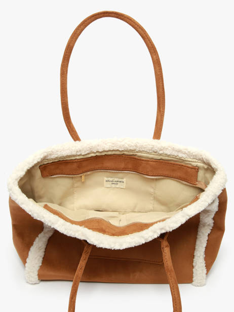 Schoudertas A4 Formaat Sheep David jones Beige sheep CM7876 ander zicht 3