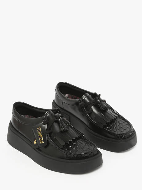 Derby Veterschoenen Torview Uit Leder Clarks Zwart women 26184943 ander zicht 2
