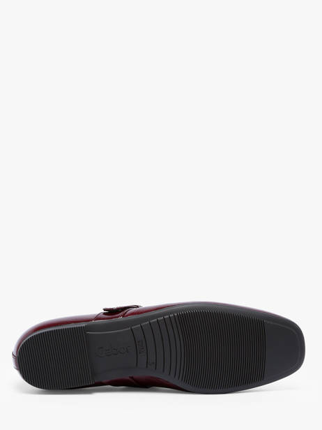 Ballerinas Uit Leder Gabor Rood women 25 ander zicht 5