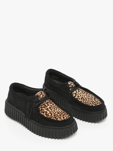 Derby Veterschoenen Torhill Bee Uit Leder Clarks Zwart women 26181189 ander zicht 2