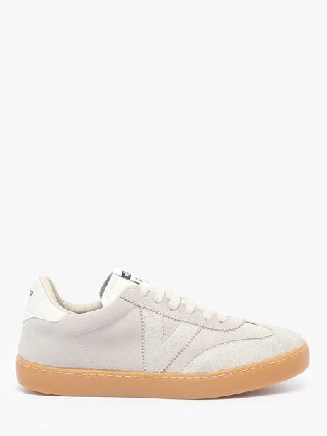 Sneakers Berlin Uit Leder Victoria Beige women 1126229