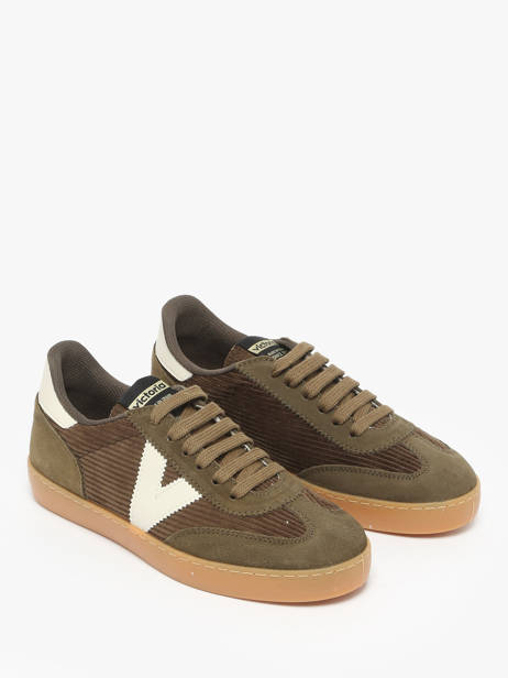 Sneakers Berlin Uit Leder Victoria Wit women 1126220 ander zicht 2